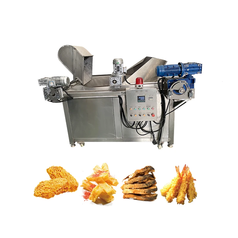 FOODLINE Customized Commercial Chicken Nuggets Frying Machine Deep Fryer with Automatic Stirring System