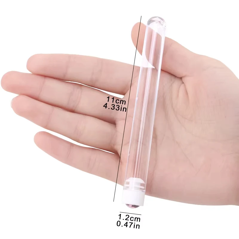 1pc Random Reusable Eyelash Brush  Makeup Tools Eyelash supplies Dust-proof Mascara Wand Tube Eye Lash Brushes Eyelash Supplies