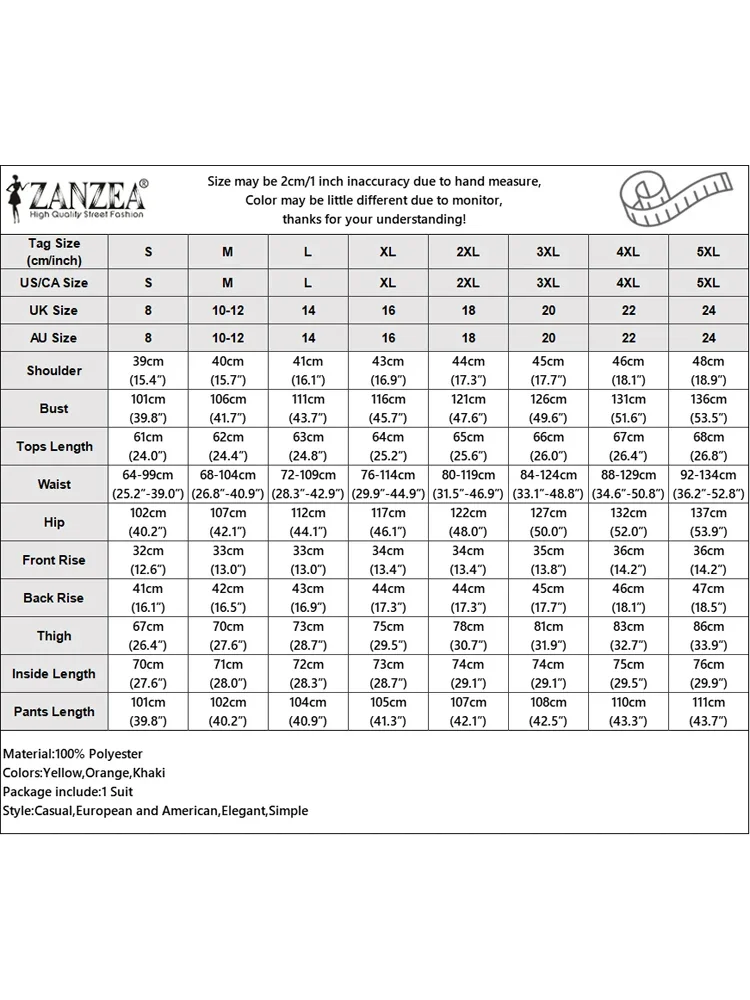 ผู้หญิงชุดจับคู่ ZANZEA แฟชั่นแขนกุดชุดลําลองหลวมกางเกงขากว้างชุด 2025 ฤดูร้อนสํานักงาน 2PCS