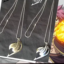 Anime Cartoon Fairy Tail Lucy portachiavi in acciaio inossidabile ciondolo borsa da scuola accessori creativo nuova collana regalo per gli amici