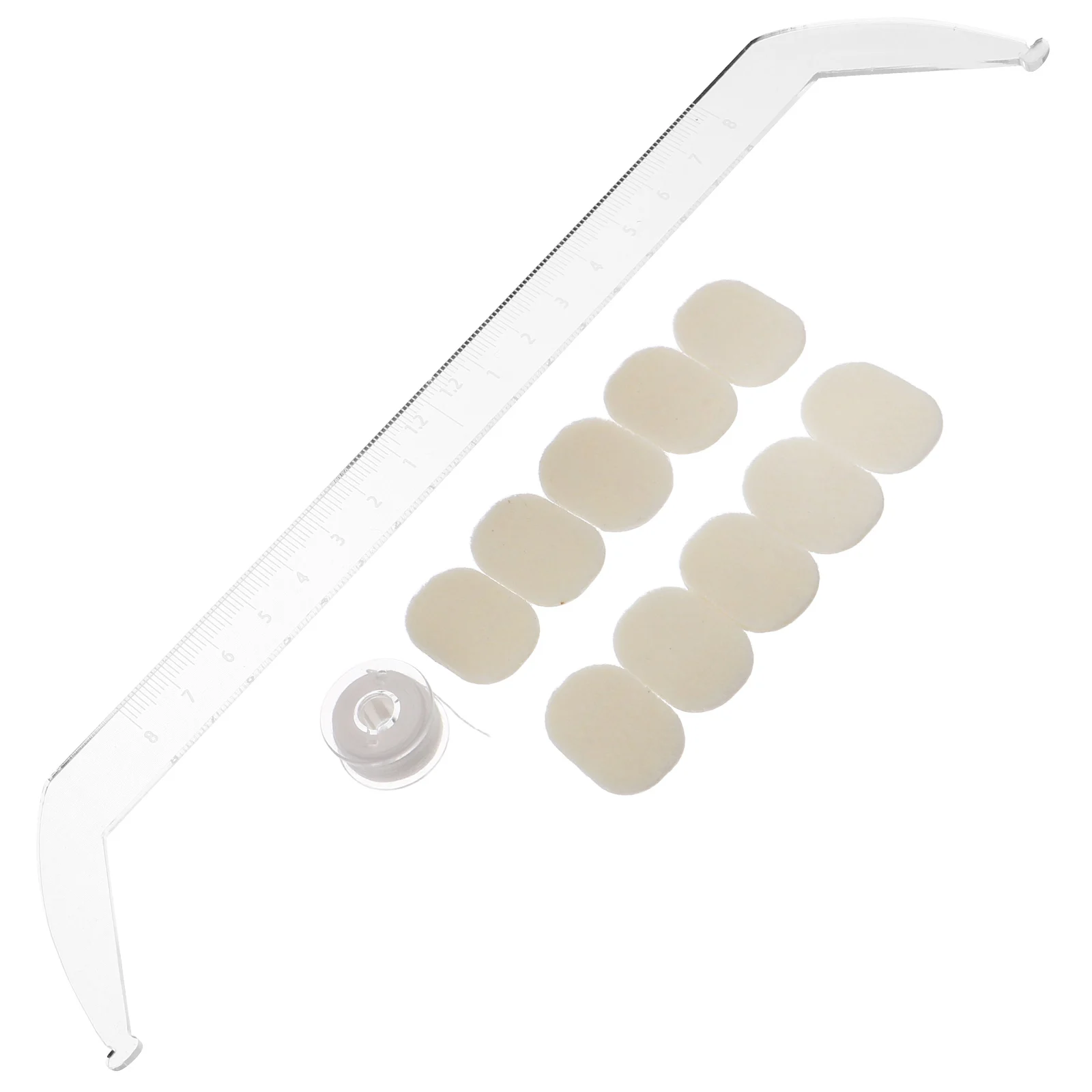 

1 комплект, 1 комплект, измерительная линейка для позиционирования бровей, прозрачный акриловый инструмент для картирования бровей, шаблон для прецизионного формирования, многоразовый