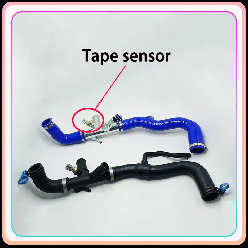 

JLM21499 Hose On Cooler Water Tank Engine Five Pipe Radiator Upper Pipe Connecting Pipe Water Tank For Jaguar Series XF