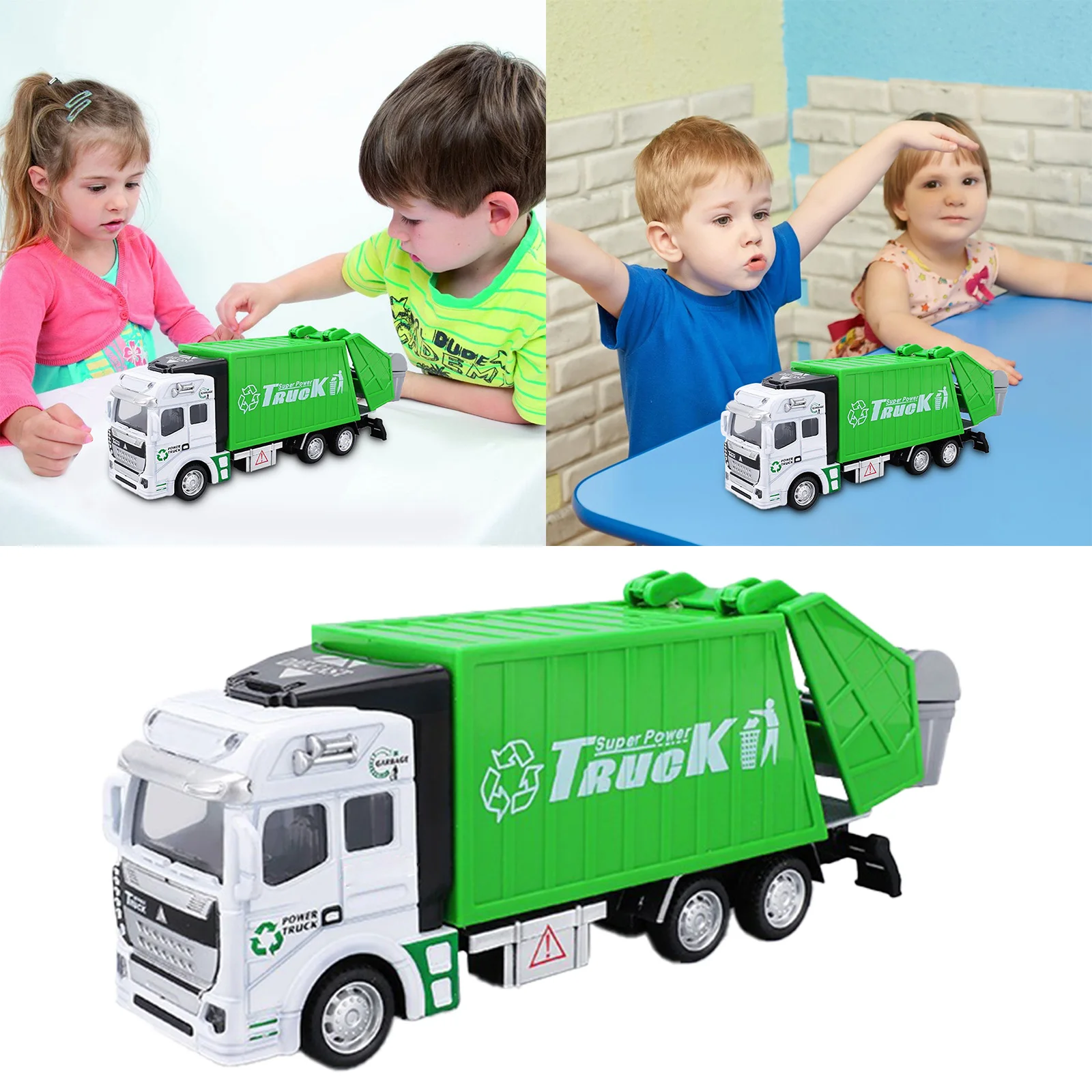 

Teen Science Experiments Large Pitcher Toys Garbage Car Set Garbage Truck Baby Children Garbage Remote Control Big Car Juguetes