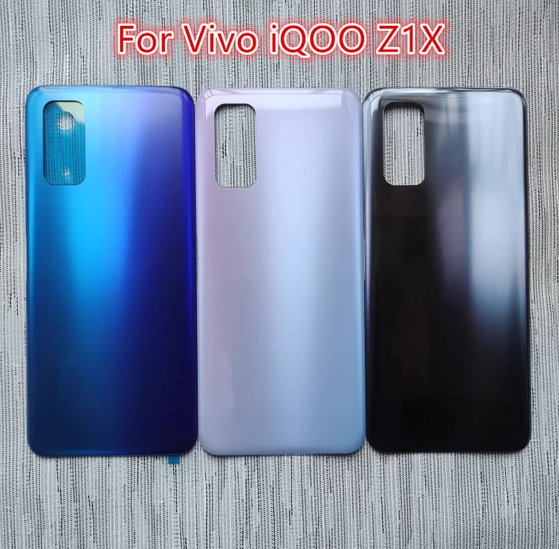 

Z1X Housing For Vivo iQOO Z1X 6.57" Battery Cover Back Door Phone Repair Replace Rear Case V2012A