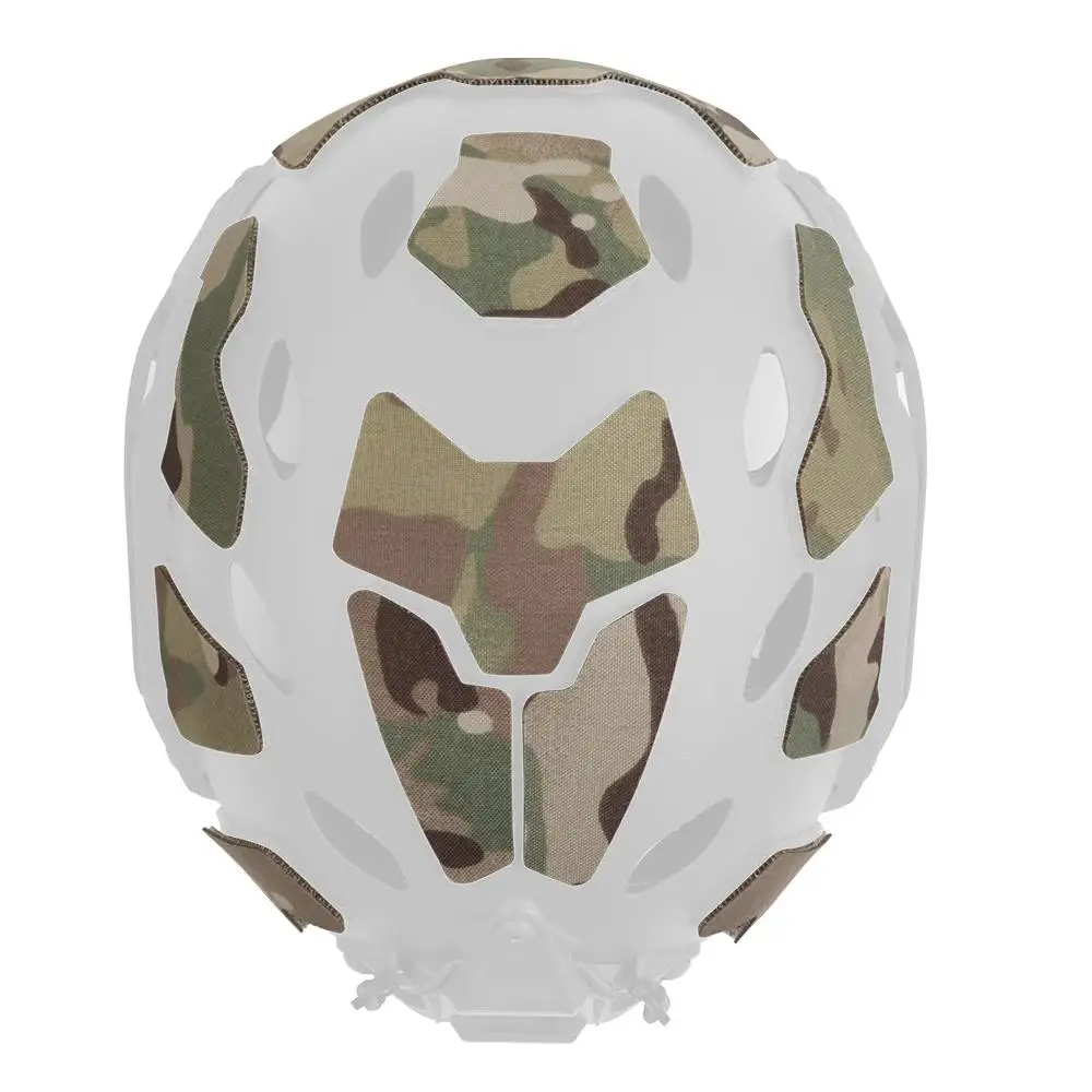 11Pcs Tactical Helmet Magic Sticker Airsoft Helmet Patches Hook and Loop MC camo Sticky for FAST SF High-Cut Helmet Accessories