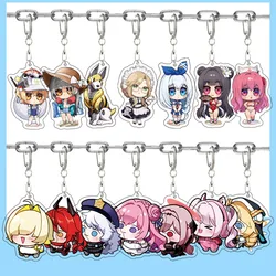 Anime Nikke Goddess Of Victory Sexy Girl Cute Girl Pattern Figures Acrylic KeyChain Couple Cartoon Backpack Pendant Gift for Fan