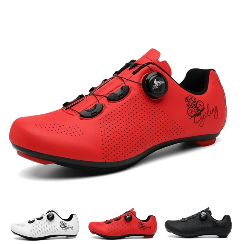 Mtb Pedal Bicycle Shoes 2024 New Cycling Sneaker Flat Mountain Cycling Shoes Cleat Shoes Rb Speed Footwear Man Women Selflocking