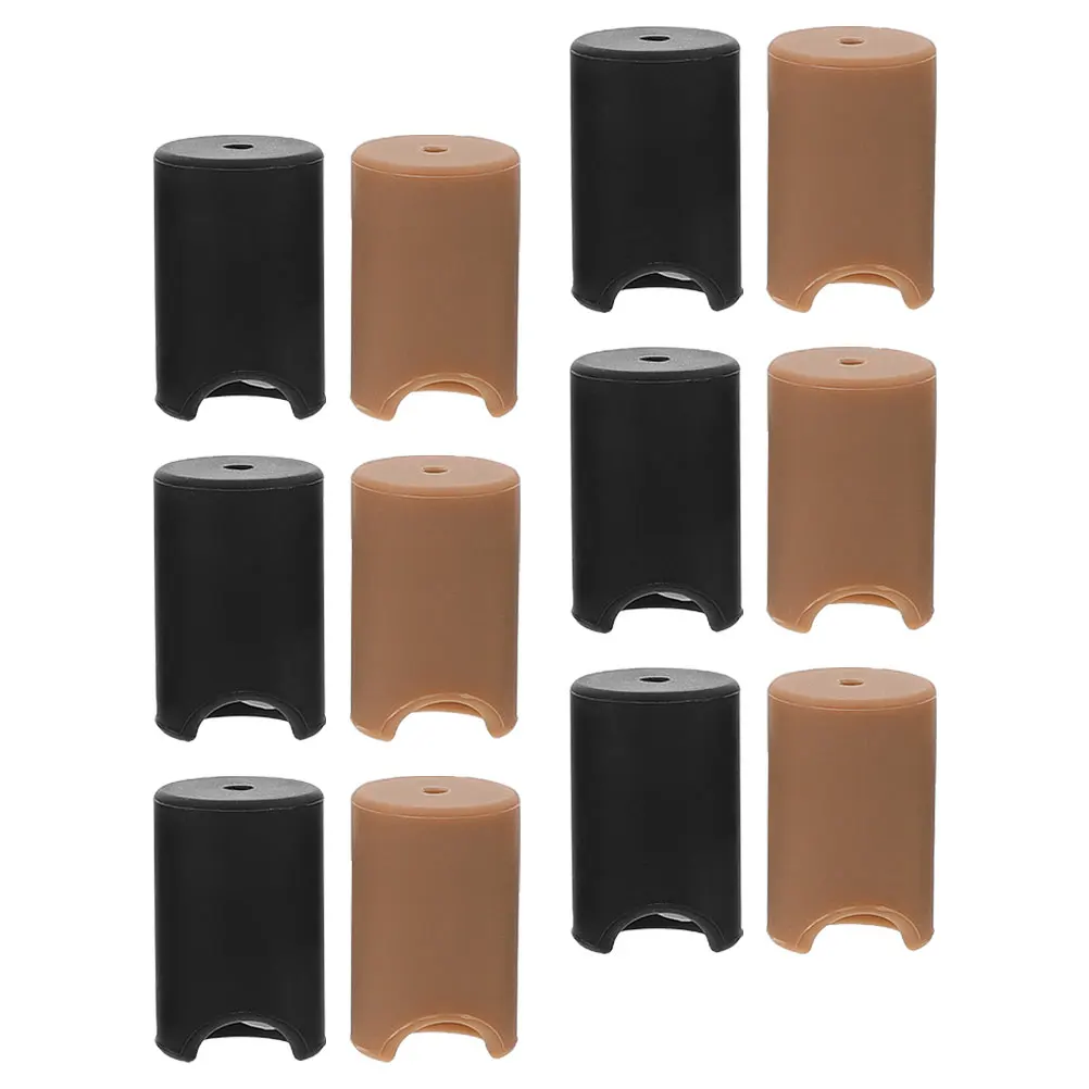 

12 шт., силиконовые угловые ограждения, детские защитные бамперы для дверей шкафа, мягкие круглые защитные приспособления для ручек ящика, защита от детей, край мебели