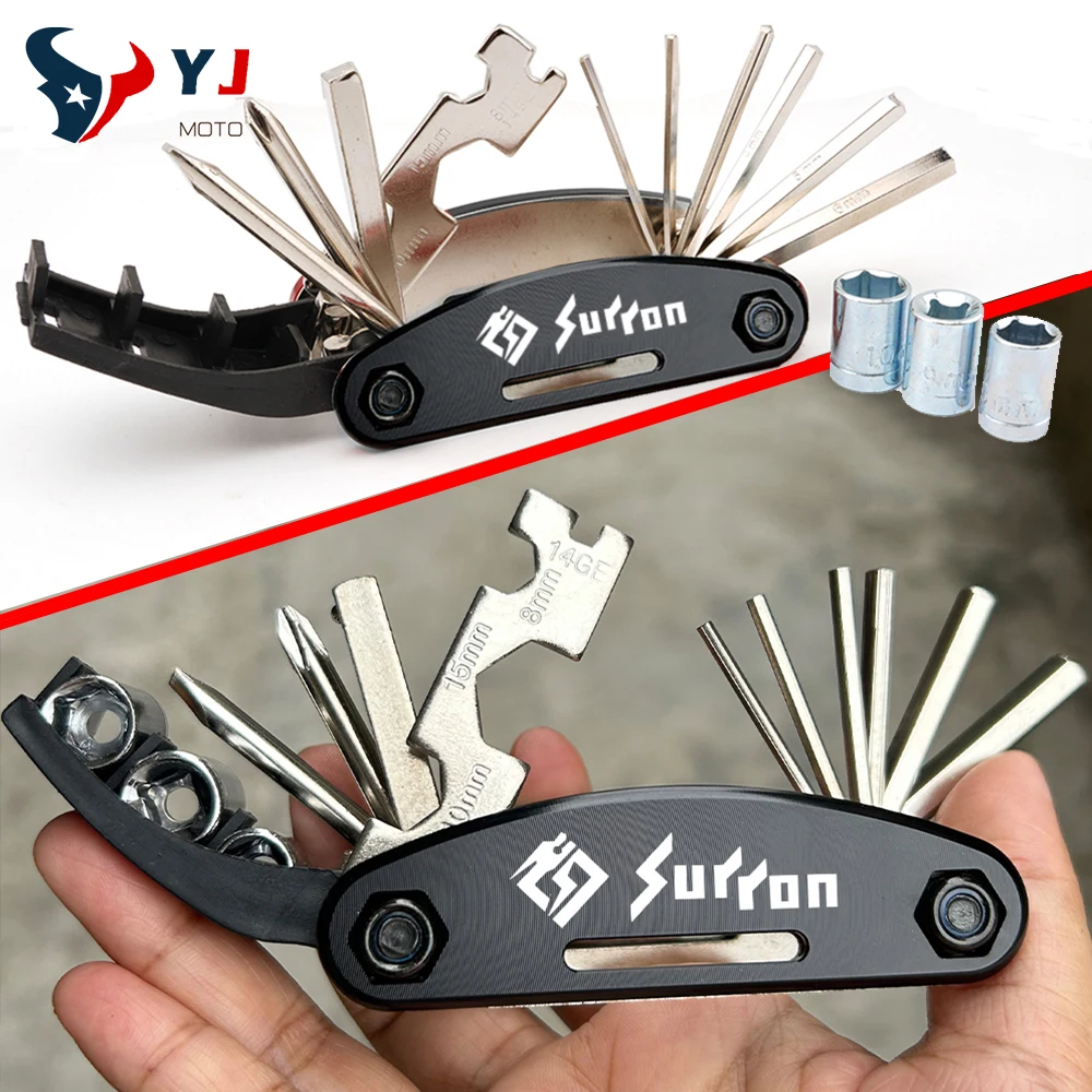 Motorcycle Tool Wrench Screwdriver Set For Sur Ron Surron 48T 52T 54T 58T 64T Light Bee X S Lightbee Repair Tools Accessories