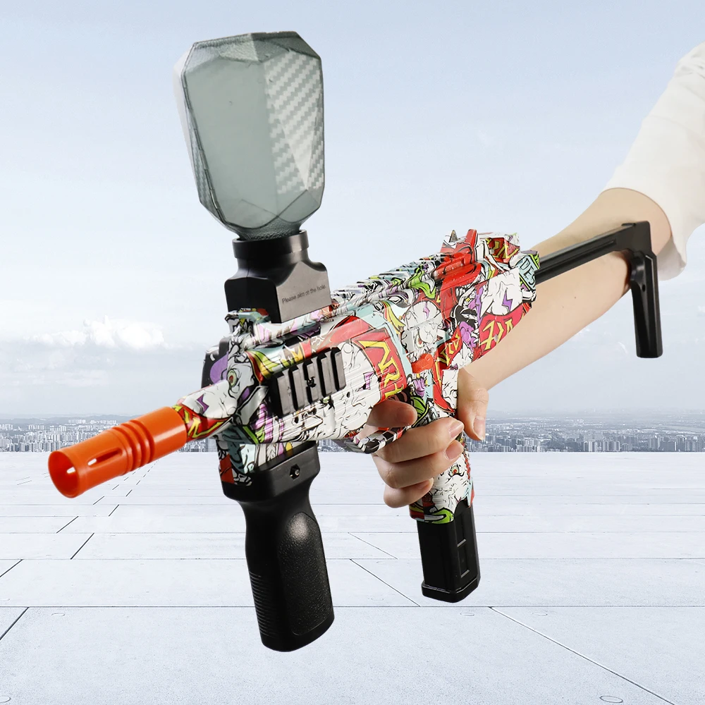 MP9 充電式電動ブラスター - チームバトル用自動屋外おもちゃ銃 - 理想的なギフト (弾丸は含まれません)