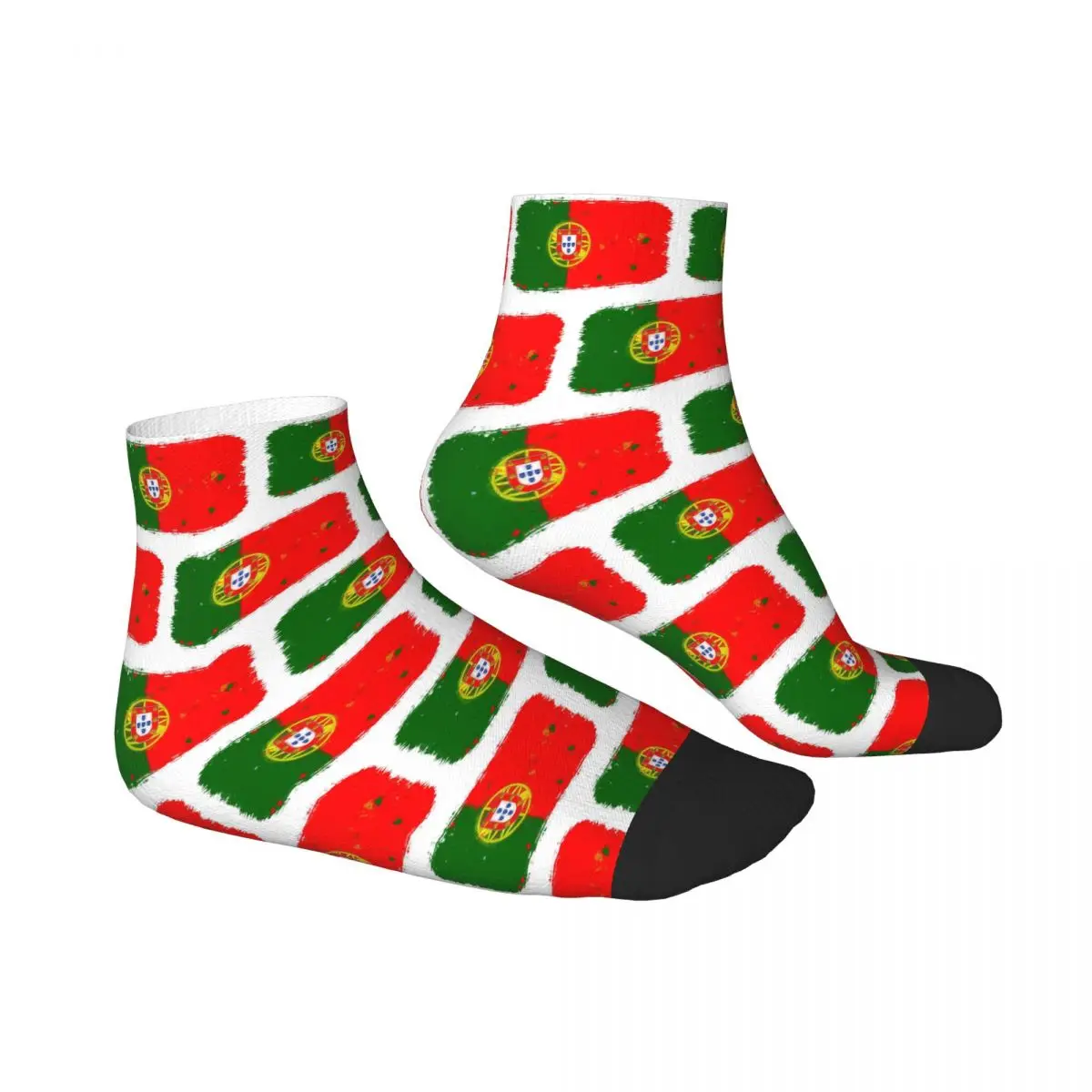 Flag Of Portugal Socks Harajuku High Quality Stockings All Season Socks Accessories for Man's Woman's Christmas Gifts