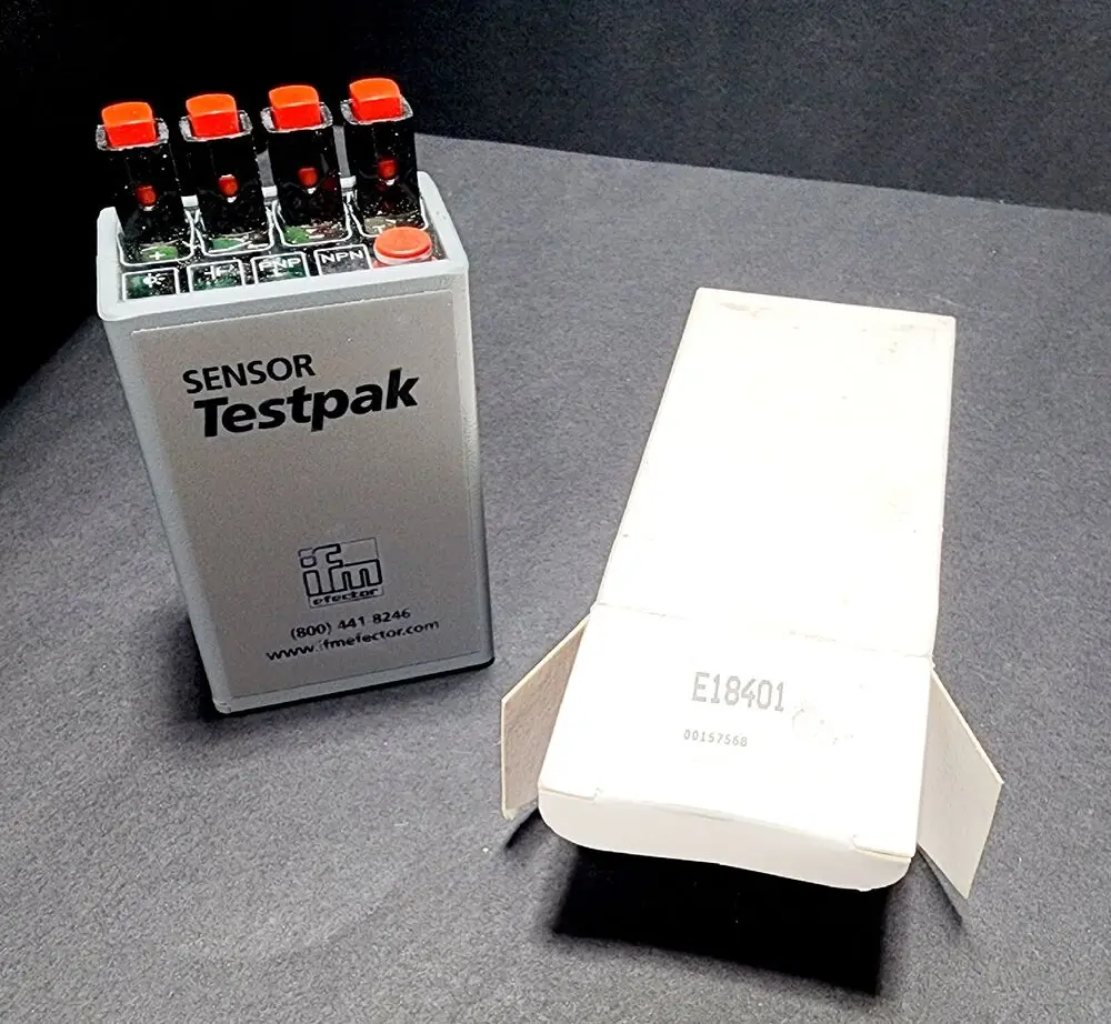 sensor ifm ector de fios testpak e18401 01