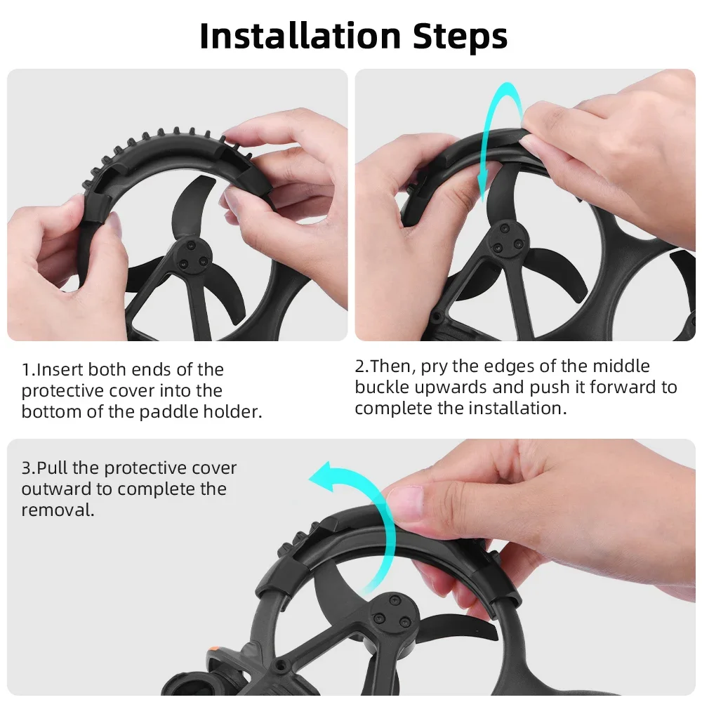 BRDRC Lightweight Propeller Guard Bumper For DJI Avata 2 Drone Propeller Anti-collision Bumper Impact Protector Drone Accessory