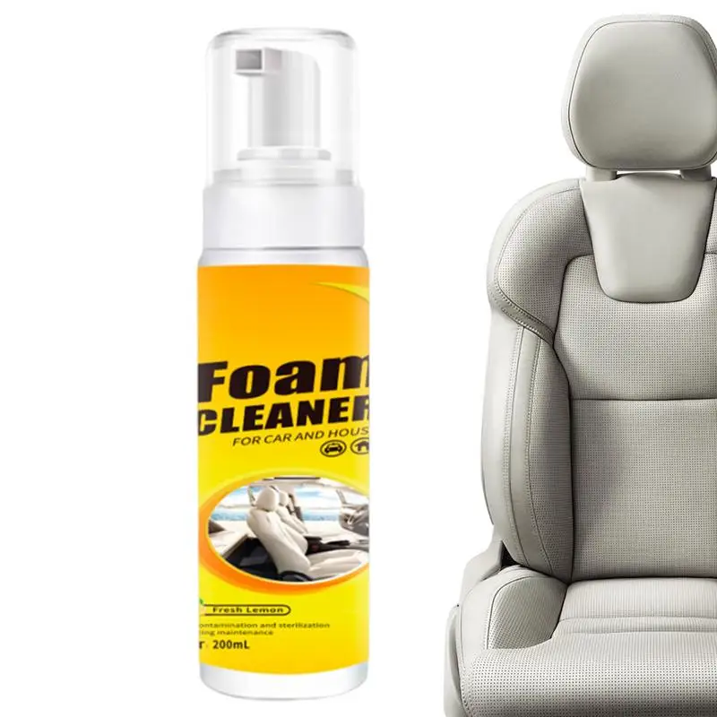 

Car Leather Cleaner Conditioner 200ml Windshield Cleaner Car Detailing Multi-Purpose Car Accessories Car Window Cleaner For