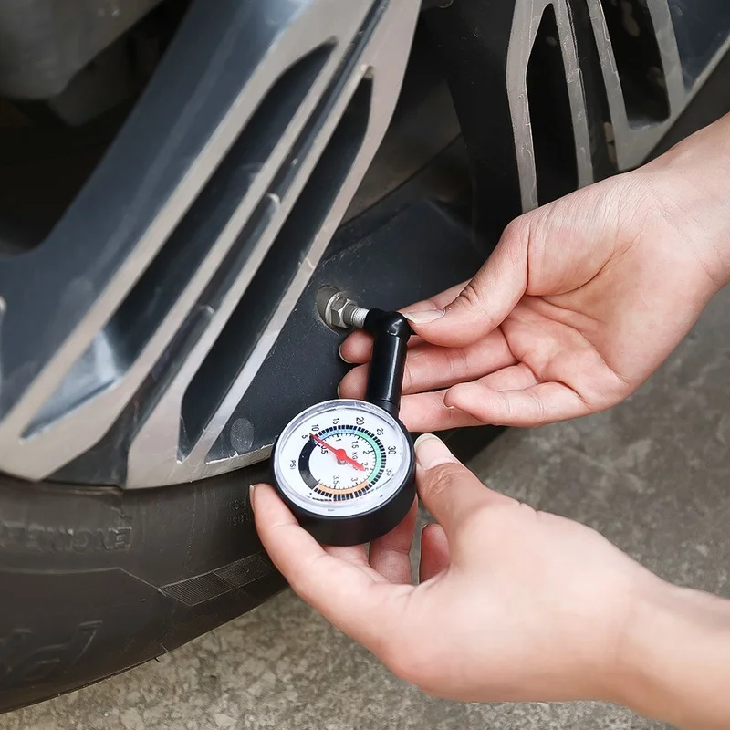 Car Tire Pressure Gauge Indicator Auto Motorcycle Bicycle Wheel Air Pressure Meter Tester Mini Dial Auto Tire  Diagnostic Tools