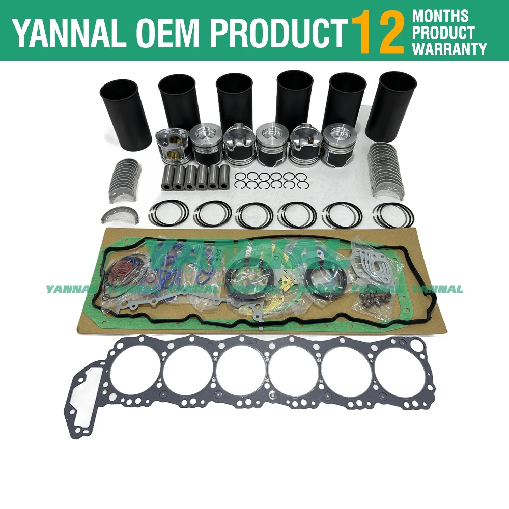 J08C J08CT JO8C overhaul rebuild kit for Hino engine KC-FF1J KC-FD1J Truck