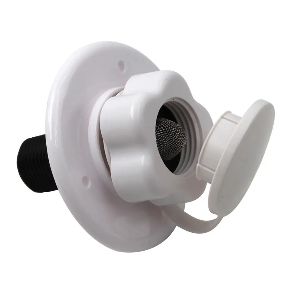 

Запорный клапан для подачи воды RV с обратным клапаном, пластиковый, запираемый, для заправки пресной водой, для прицепов-дач и автодомов