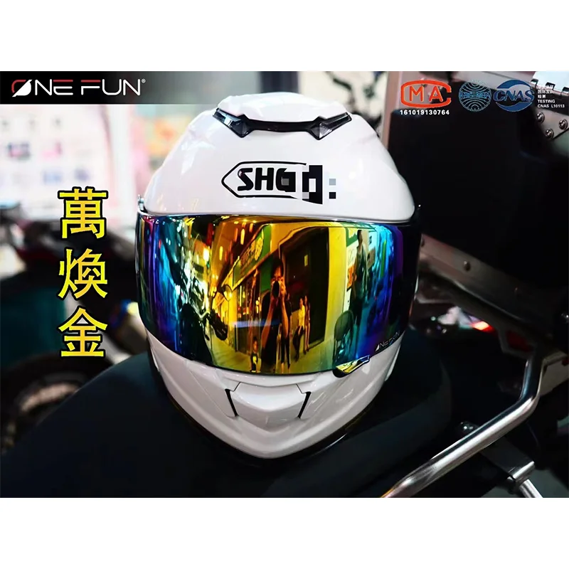 SHOEI GT Air Neotec CNS-1 TC-5 TC-9 GT Air 2 헬멧 쉴드 Uv 컷 카스코 모토 페이스 쉴드 Visera Windshield 용 헬멧 바이저