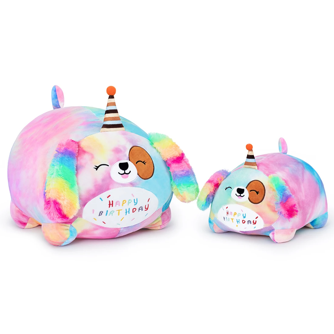 

9.8''/15.7'' Dog Plush Stuffed Animals Birthdays Gifts, Dog Plush Pillow Soft Plushie, Birthday Gifts for Kids Girlfriend