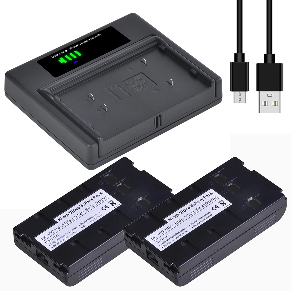 BN-V11U Battery for JVC BN-V10U, BN-V11U, BN-V12U, BN-V14U, BN-V15U, BN-V18U, BN-V22U, BN-V24U, BN-V25U Camcorder Battery and CH