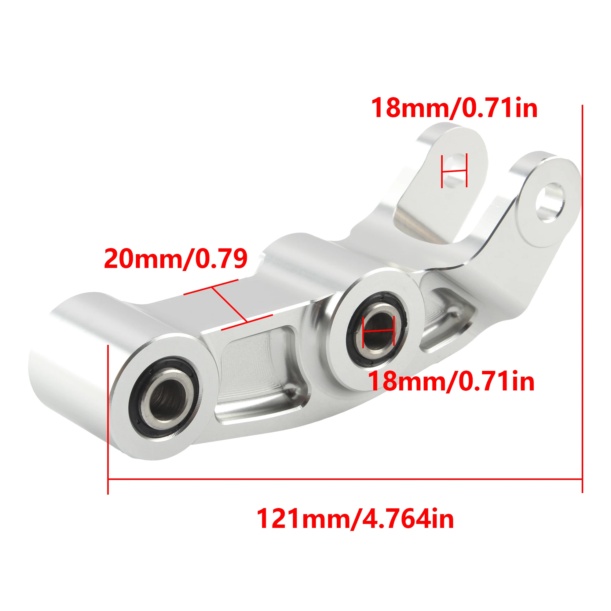 Motorcycle Rear Shock Absorber Mount Bracket for Surron Light Bee Aluminium Electric Dirt Bike Motocross Modified Accessories ﻿