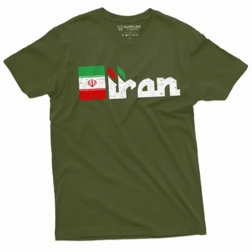 Men's Iran Shirt Iran Flag Tee Iran Patriotic T-Shirt Iranian Gifts