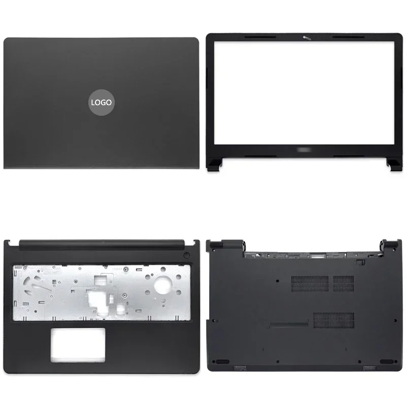 

New For Inspiron 3576 3562 3565 3567 3568 Laptop LCD Back Cover Front Bezel Upper Palmrest Bottom Base Case Keyboard Hinges