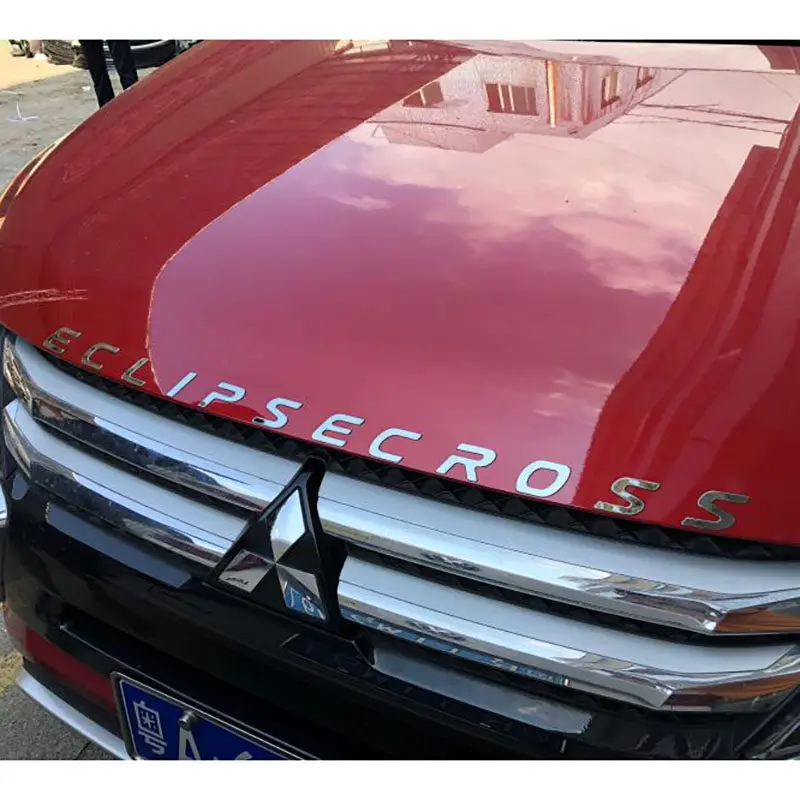 

Car Trunk ABS Letters Logo Words Badge Emblem Decals Sticker For Mitsubishi Eclipse Cross Styling Decoration Accessories