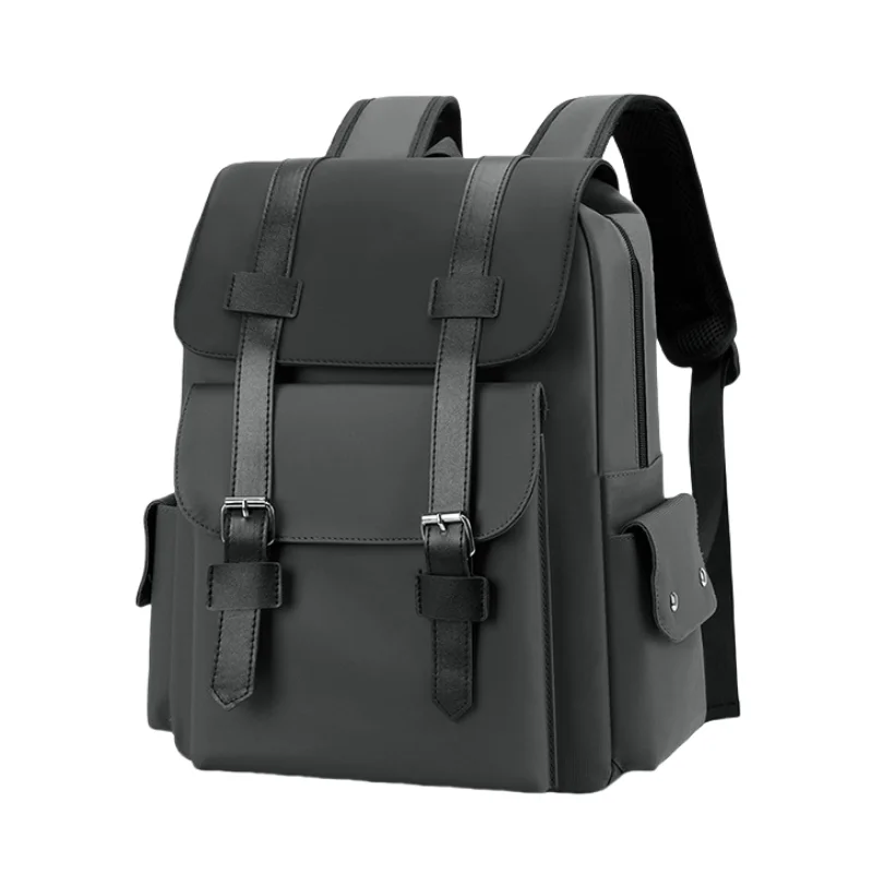 

The New Pu Waterproof Backpack Is A Fashionable and Simple Computer Backpack with A Large Capacity for Business Trips and Travel
