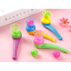 Children's Floating Ball Blower Classic Toy Blowing Music Magic Hanging Ball Montessori Parent-child Game Educational Toys Gifts