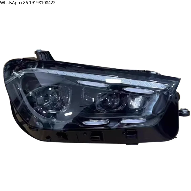 

Фара в сборе для Mercedes-Benz GLE (W167) 2023-2024 годов, новая, с улучшенной матричной LED-подсветкой и геометрическим лучом