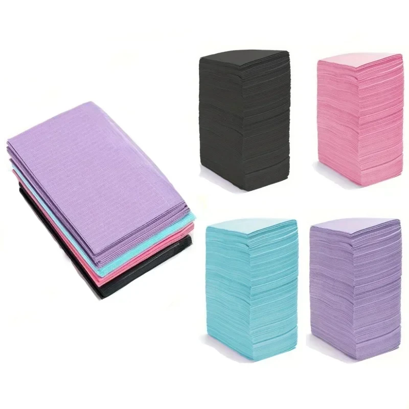 

50-100PCS Disposable Tattoo Clean Pad Multicolour Tattoo Bibs Table Covers Clean Patient Dental Napkins Tattoo Accessories