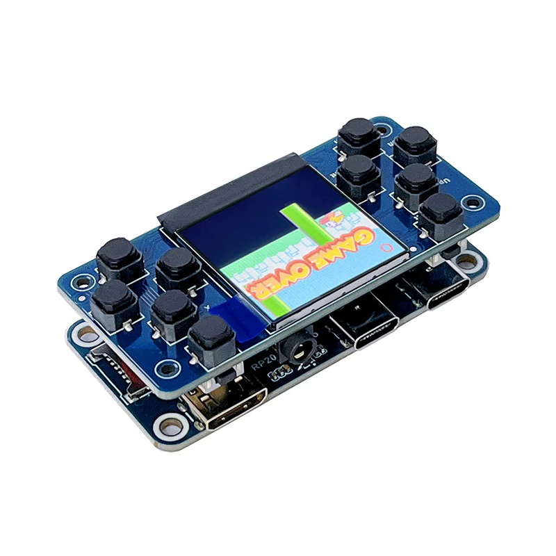 Imagem -05 - Raspberry Pi-pico Rp2040-pizero com 1.3 Lcd Game Hat Display Screen St7789 Áudio Buzzer