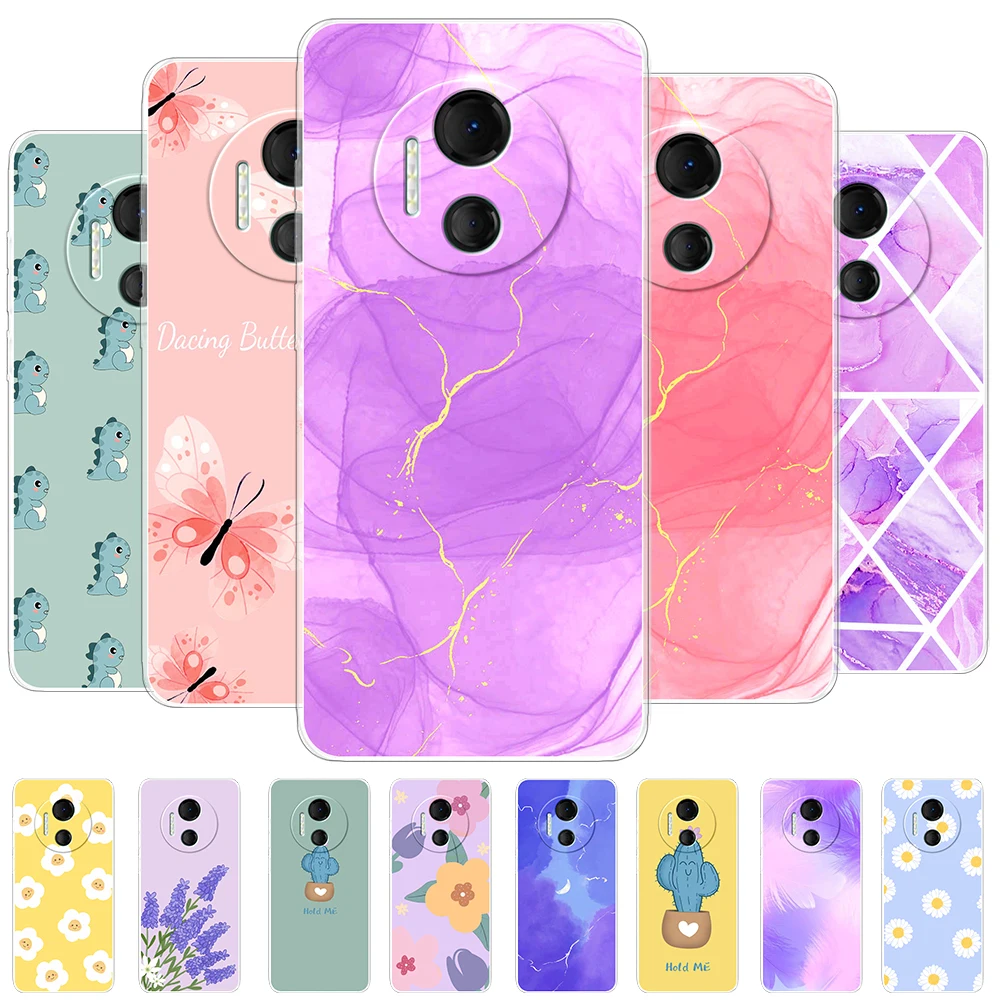 Funda de teléfono con estampado para Doogee X97 Pro, cubierta transparente para Doogee X97, silicona transparente, TPU suave, protección Coque o Doogee X96 Pro