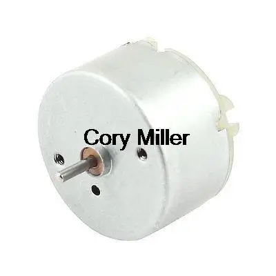 3-12V 400-3500RPM 2 Pin 500TB Connector Cylindrical Micro DC Motor