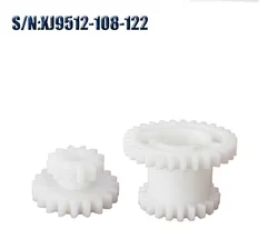 2pcs POM High&Low Transmission Gear CJ0618&JET BD-6 Mini Lathe T29xT21&T20xT12 Spindle Duplicate Double Gear