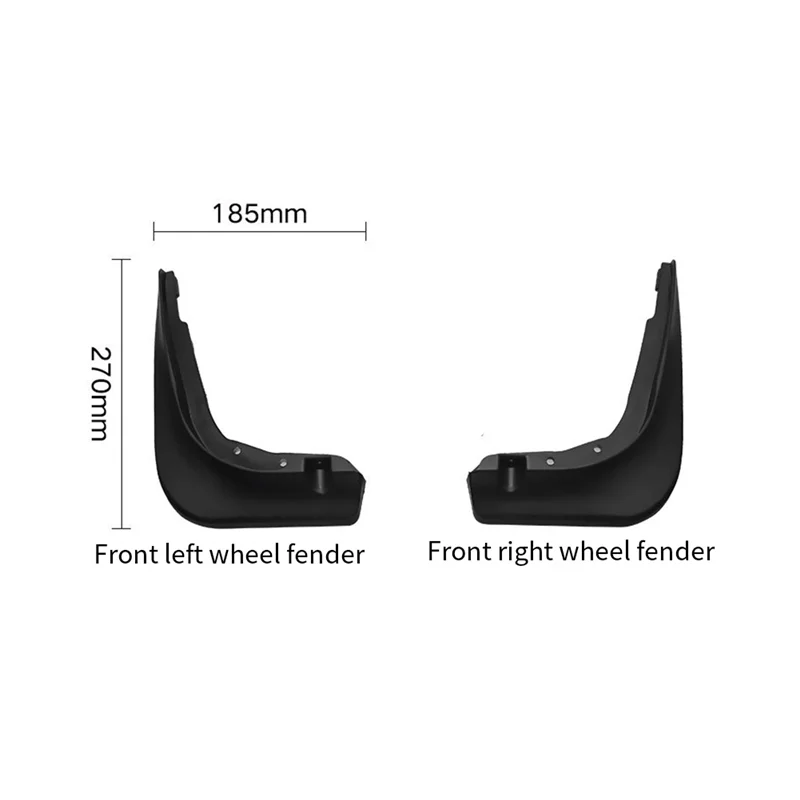 

4PCS Car Mudguard Mud Flaps Splash Mud Guard Fender For Mercedes Benz W205 C-Class 2015-2020 C180 C200 C300