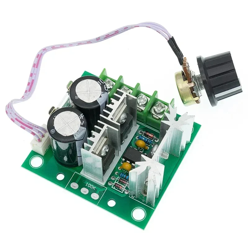 Adjustable DC Motor Speed Controller DC 12V-40V 400W 10A PWM Motor Controller Module 13kHz 24V 36V CCMHC CCMHCW