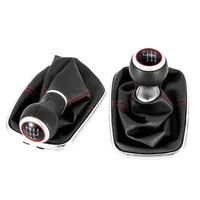 For Volkswagen VW 1999-2004 Golf 4 IV MK4 GTI R32 Bora Jetta MT 12mm 5 / 6 Speed Car Gear Shift Knob Lever Shifter Gaitor Boot
