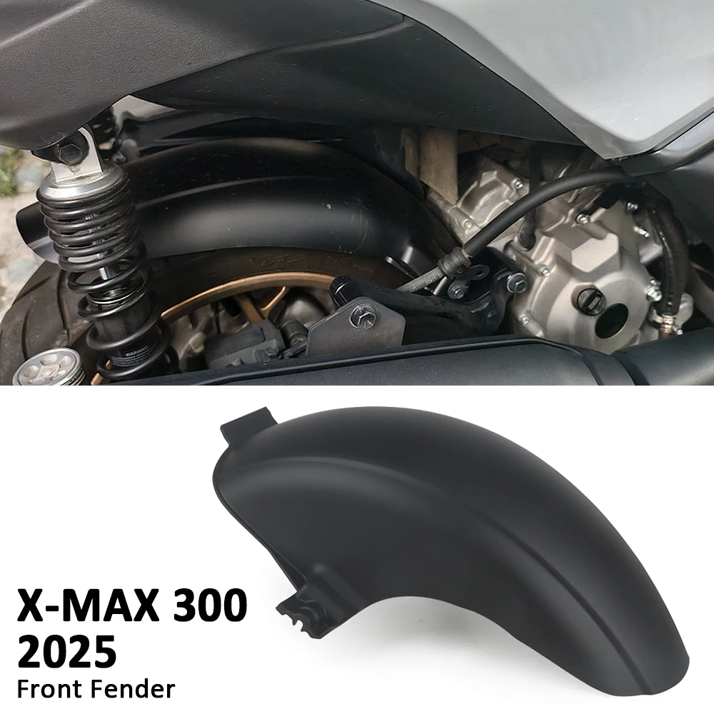 

Motorcycle accessories New Black For YAMAHA XMAX300 XMAX 300 X-MAX 300 V3 2025 Rear Fender Mudguard Splash Guard Hugger Cover