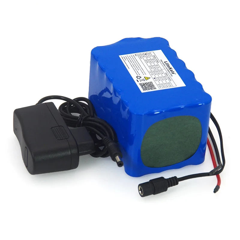 Liitokala 14.8 فولت 12Ah 18650 li-iom بطارية حزمة ليلة لمبة صيد سخان مصباح التعدين مكبر للصوت بطارية مع نظام إدارة البطارية + شاحن 16.8 فولت