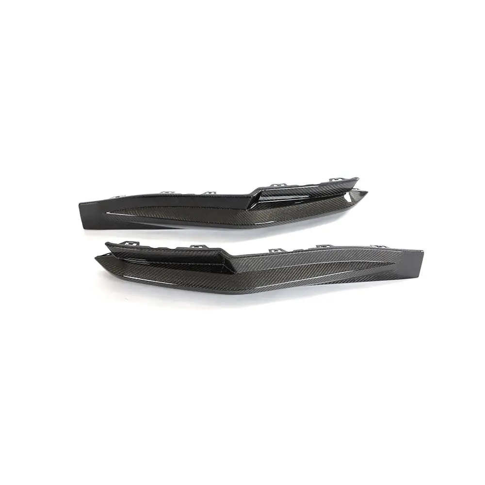 Real Carbon Fiber Rear Bupmer Splitter Spoiler for BMW G82 M4 2021-2022 Trunk Wing Body Kit Splitter Cover Trim