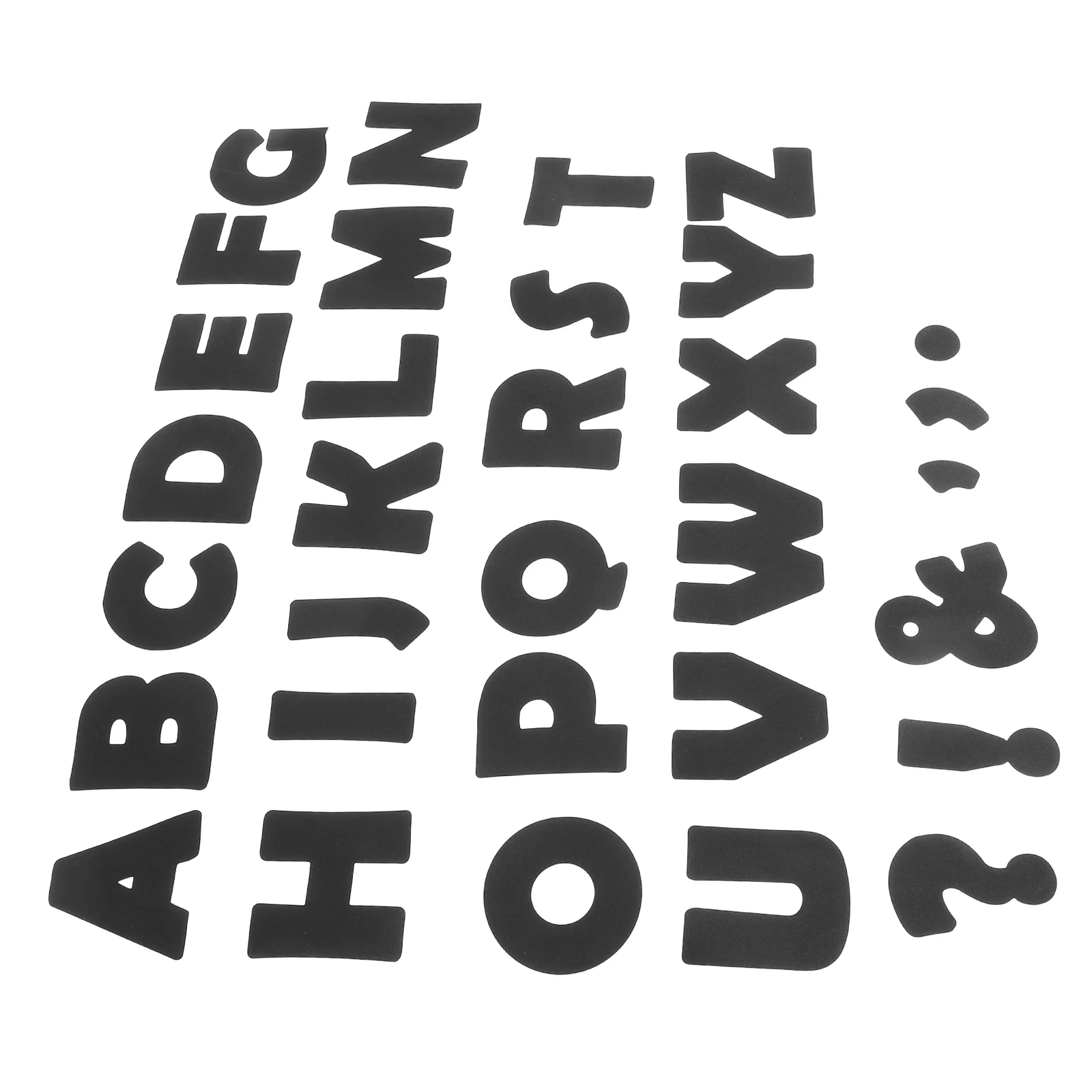

150pcs Glitter Cardstock Letters Bulletin Board Decorative Alphabet Paper Signs for Classroom Home Office Use Gold Foil Black