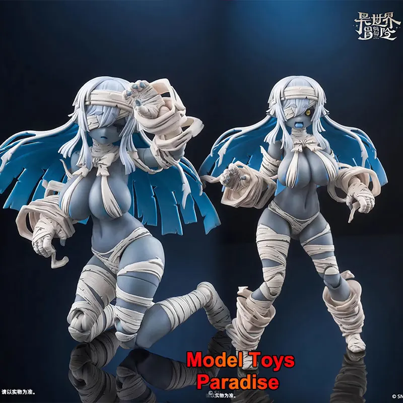 

Snail shell RPG-03 1/12 Woman Soldier Resuscitator Grisa Mobile Suit Girl Three Head Full Set 6inch Action Figure Model