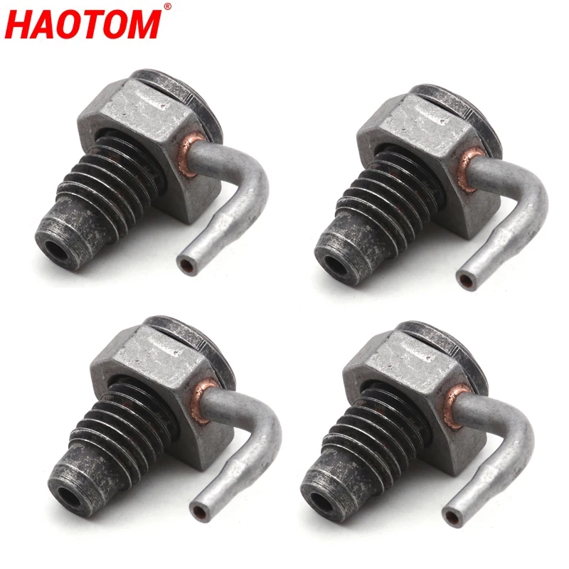 4Pcs Engine Gasline Oil Nozzle For AUDI A3 Q3 TT VW Passat Golf Jetta CC EA888 Engine 1.8T/2.0T 06J 103 154A 06F 103 154