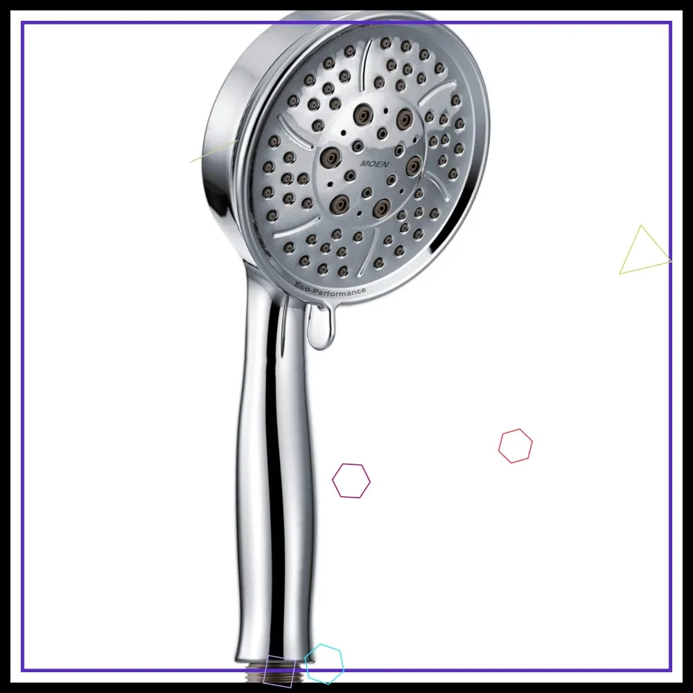 

4-Function Eco-Performance Handheld Showerhead, Chrome, 164927