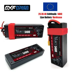 VARCS 2S 3S 4S bateria Lipo 5400mAh 140C z XT60 EC5 TRX T/DEANS XT90 XT150 wtyczka HardCase do 1/8 Buggy RC samochód łódź samolot