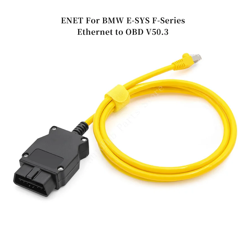 

Для BMW ENET E-SYS диагностический кабель V50.3 Ethernet-сканер OBD2 для программирования кодирования серии F