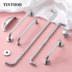 Minimalism Brass Bright Chrome Long Furniture Handles Wardrobe Kitchen Cupboard Cloakroom Bedside Cabinet Handle/ Shoe Cabinets