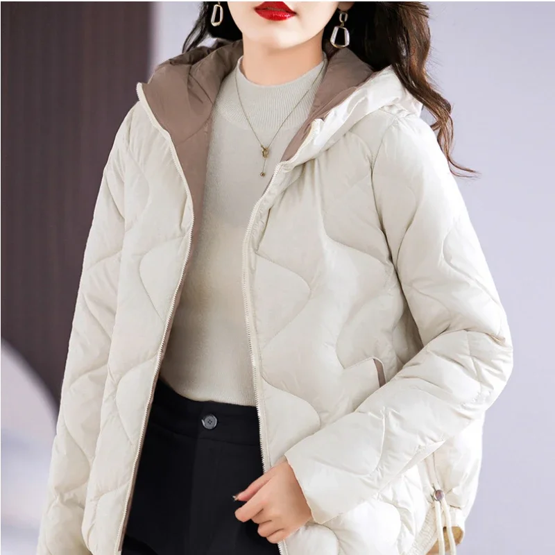 Imagem -04 - Cabolsa Feminino Coreano Chique com Capuz Acolchoado Cabolsa Quente de Inverno Cotton Parkas Streetwear Vintage Harajuku Clothing Novo